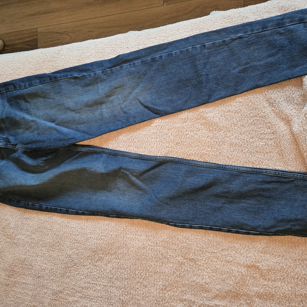 Tall high waist, wide leg jeans